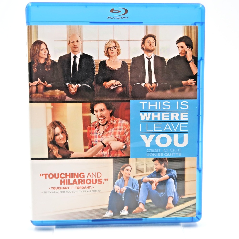 This Is Where I Leave You Blu-ray 2014 Jason Bateman Tina Fey Adam Driver